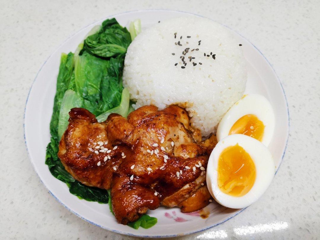 照烧鸡腿饭