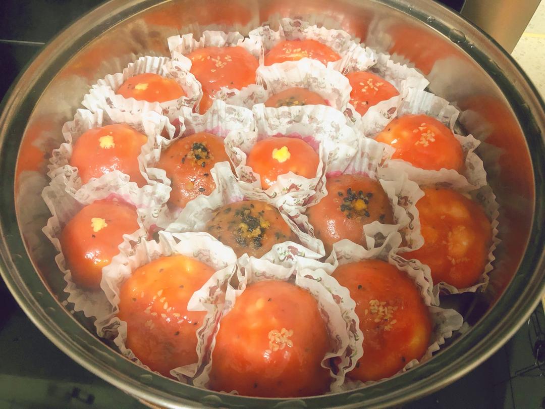 粉团🍡一口一个春天（自制三种口味馅料）的做法