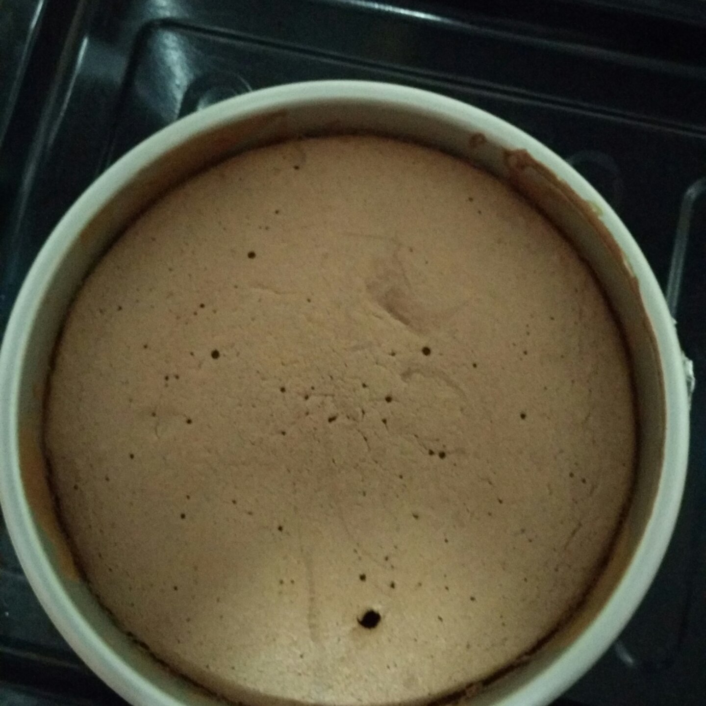 8寸可可戚风蛋糕