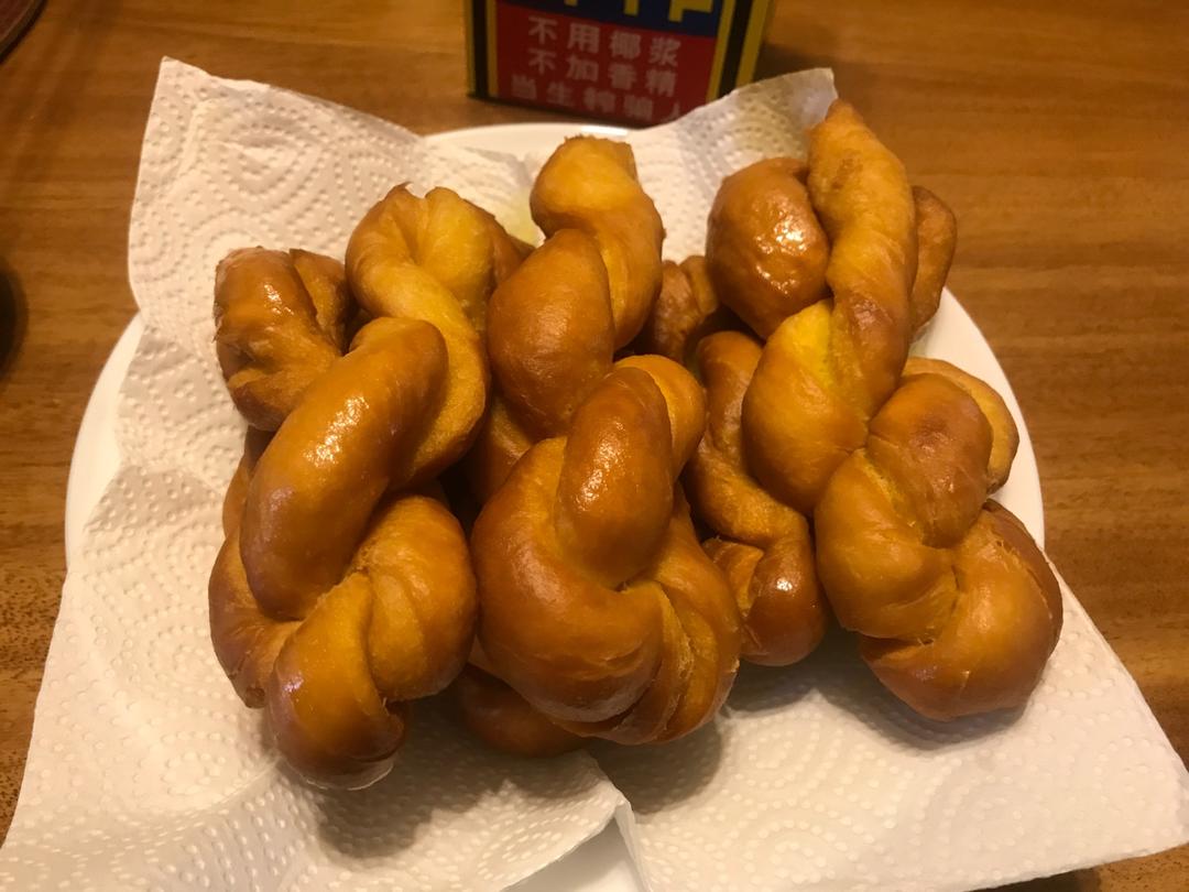 超级松软的奶香麻花