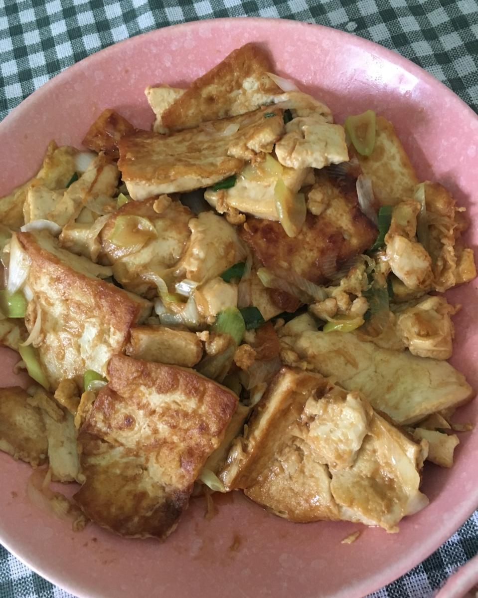 蚝油嫩豆腐