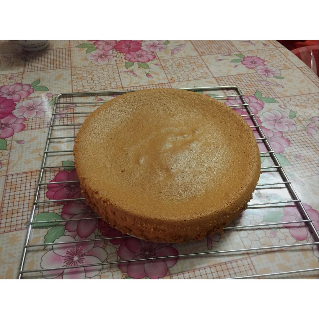 可可戚风蛋糕～8寸～百分百成功