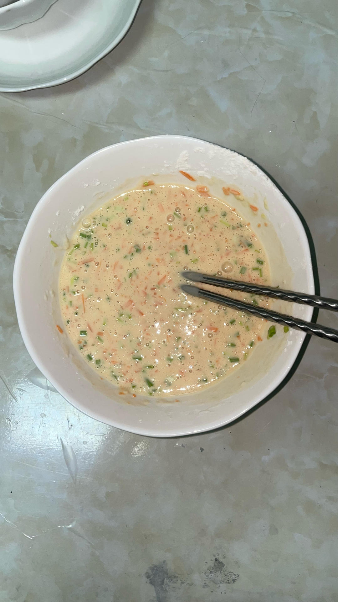 葱花鸡蛋饼