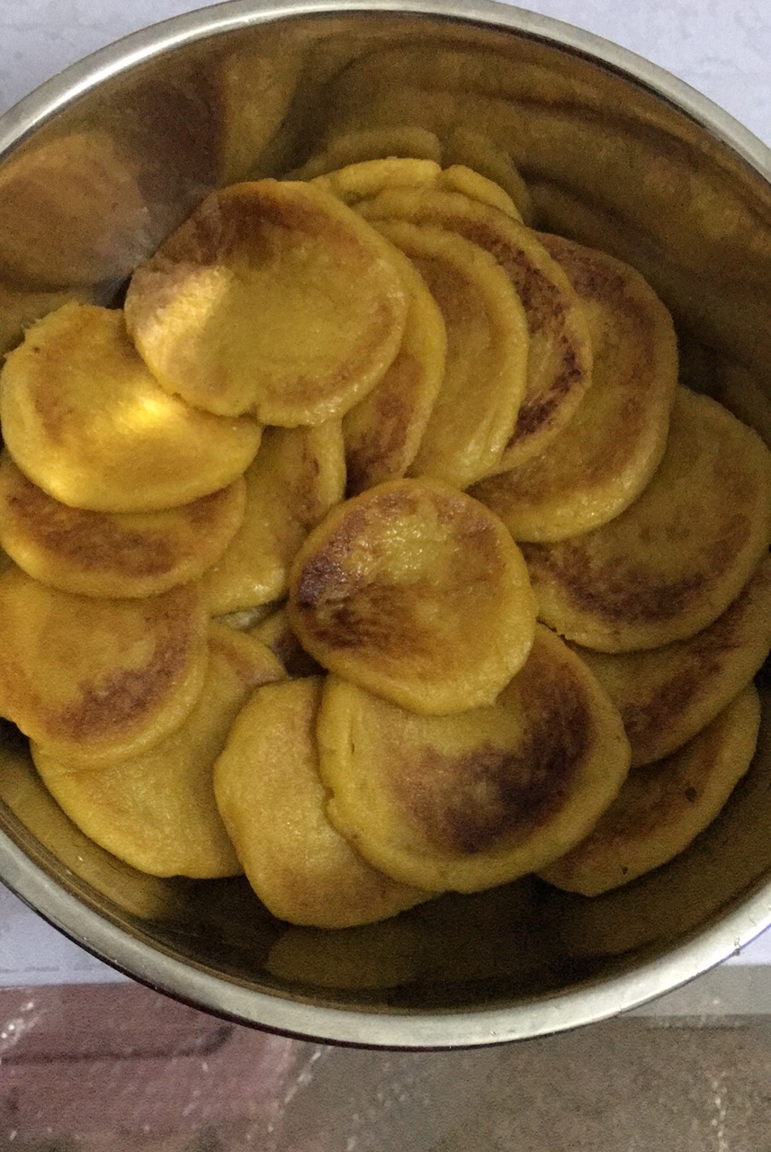 糯米红薯饼