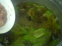 茶树菇丝瓜肉片汤的做法 步骤16