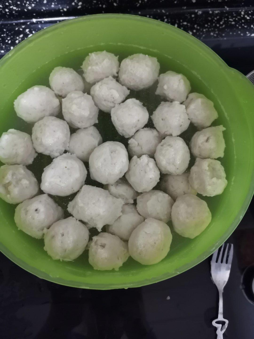 鸡胸肉丸子，超Q弹