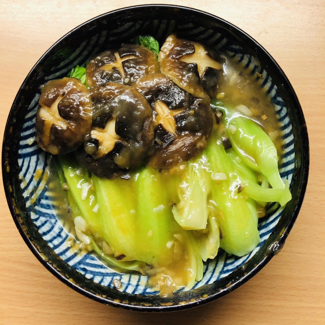 蚝油香菇小油菜