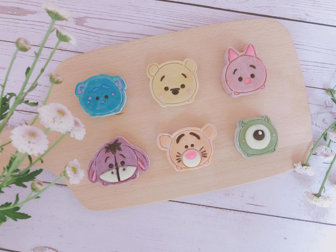 爆浆流心芋泥月饼，软糯好吃0糖0油无负担~