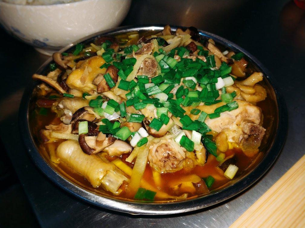 香菇蒸鸡腿肉