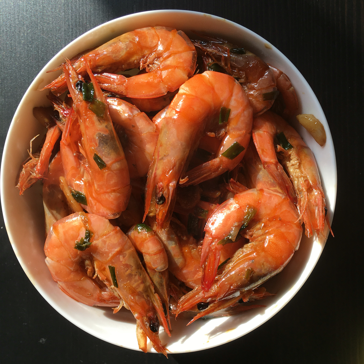 油爆河虾