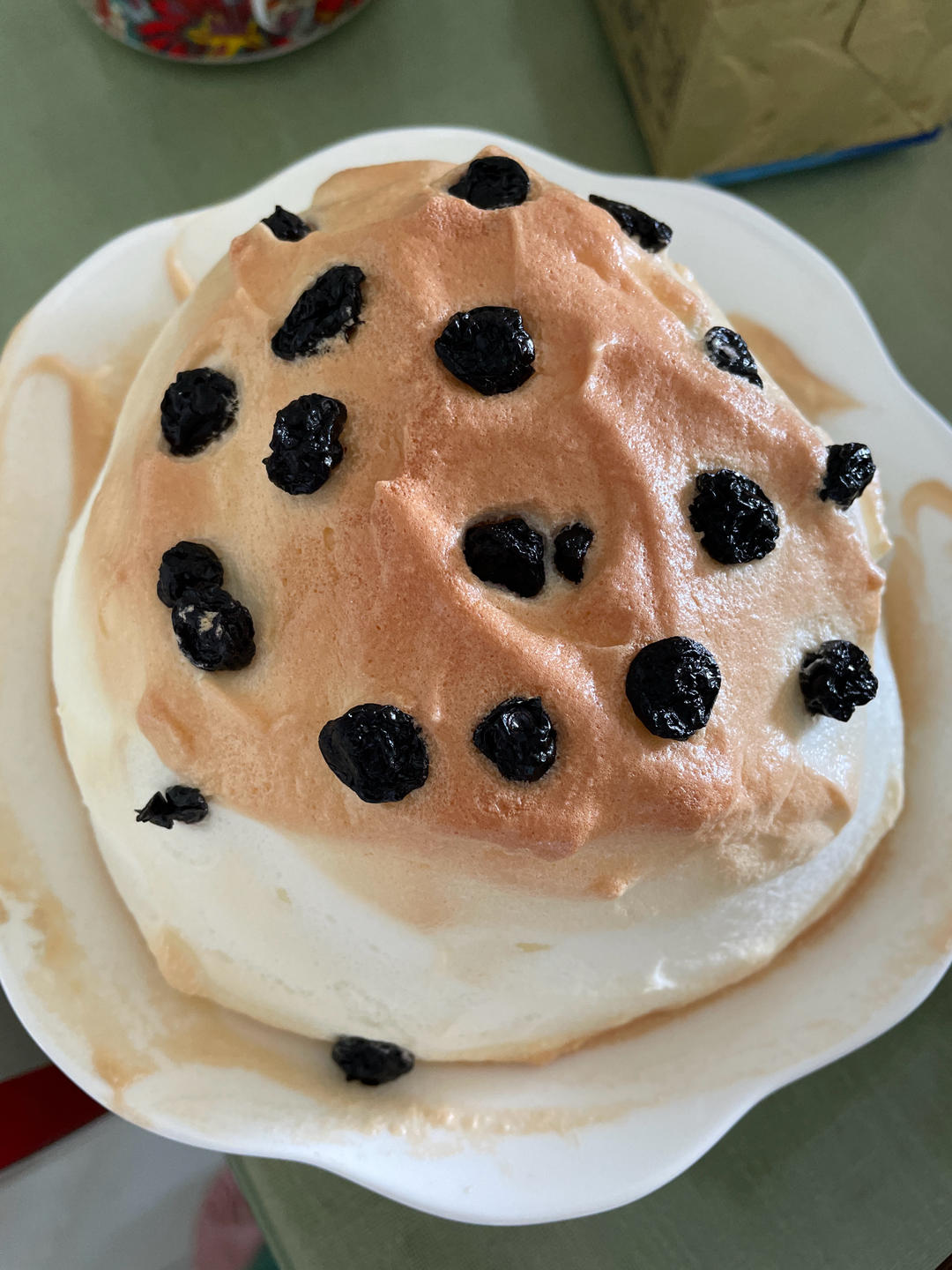 快手‼️消耗蛋白网红云朵舒芙蕾蛋糕