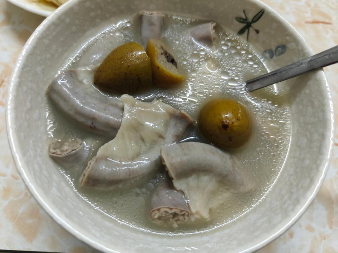 润喉清肺—粉肠橄榄汤