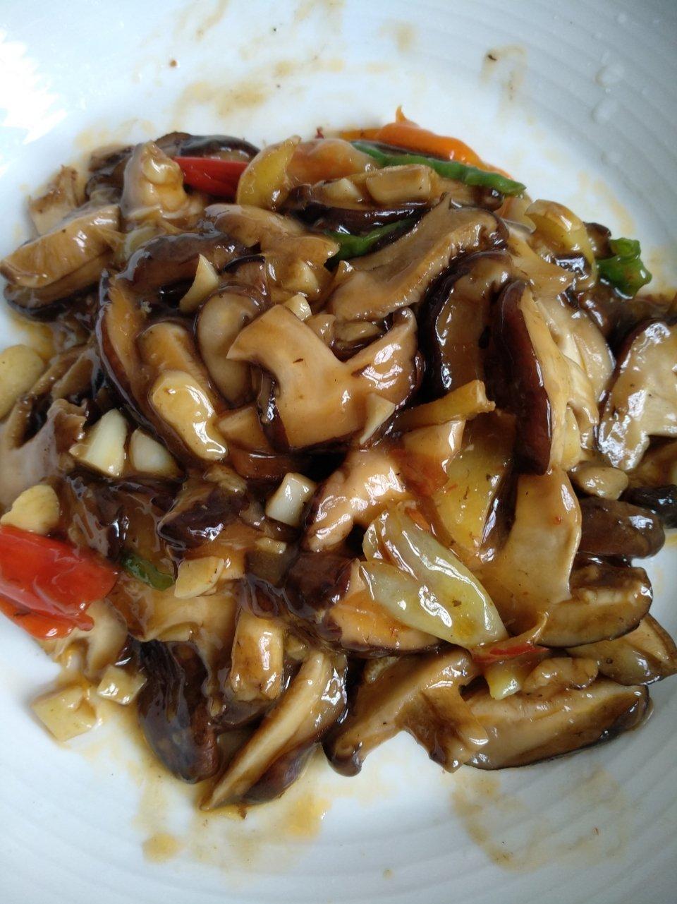 鲜美无比的蚝油香菇