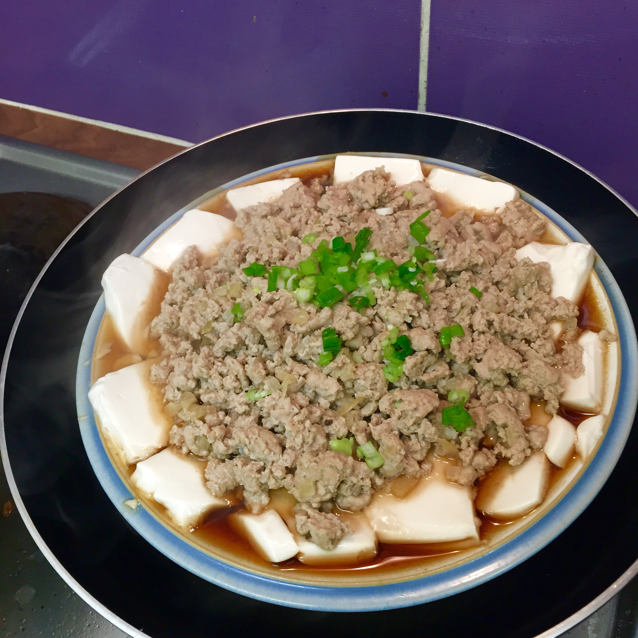 肉末蒸豆腐