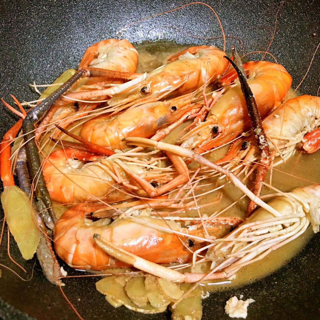 超级简单版红烧大明虾