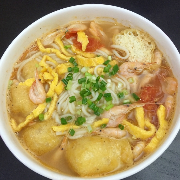 鲜虾面