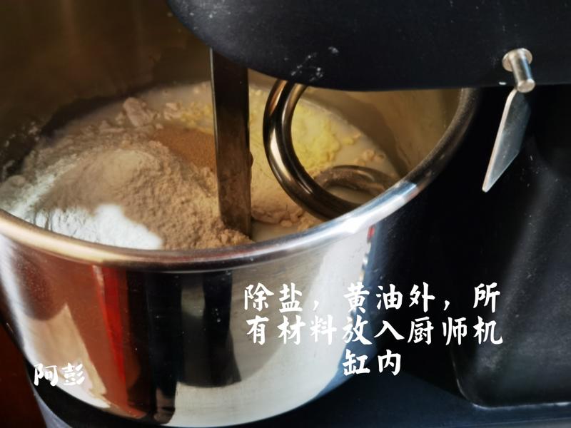 纯奶手撕吐司的做法 步骤1