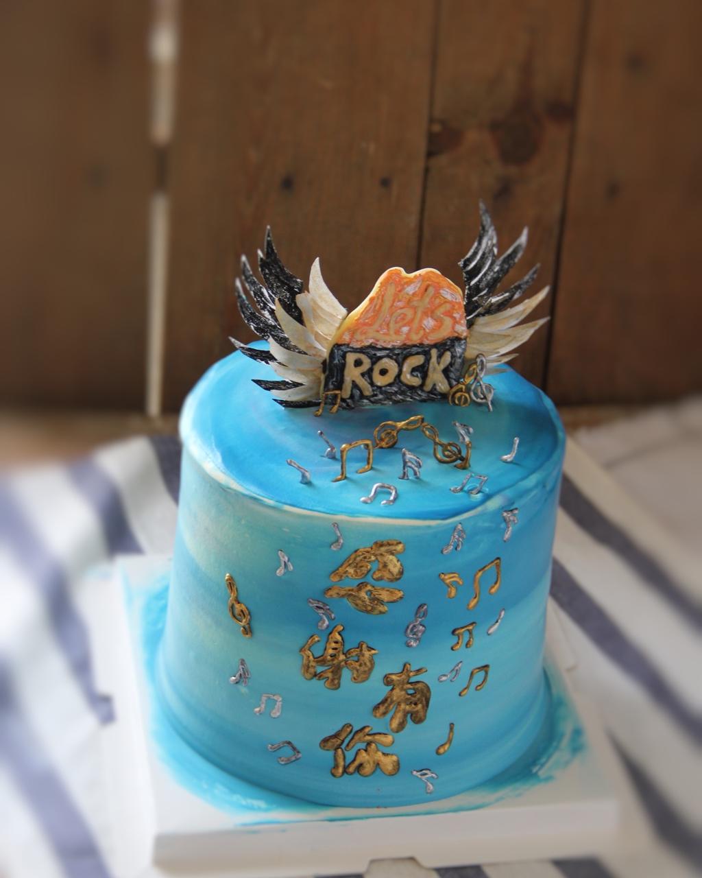 抹面，如何抹出一个渐变色的蛋糕。