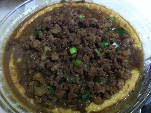 肉末蒸蛋