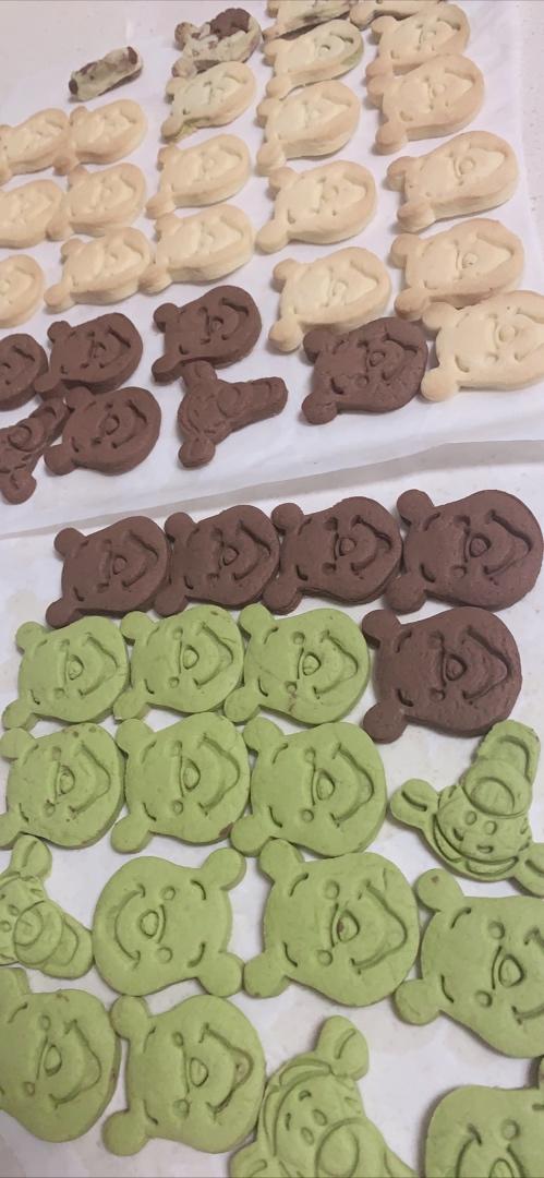如何做出图案清晰的——卡通小饼干