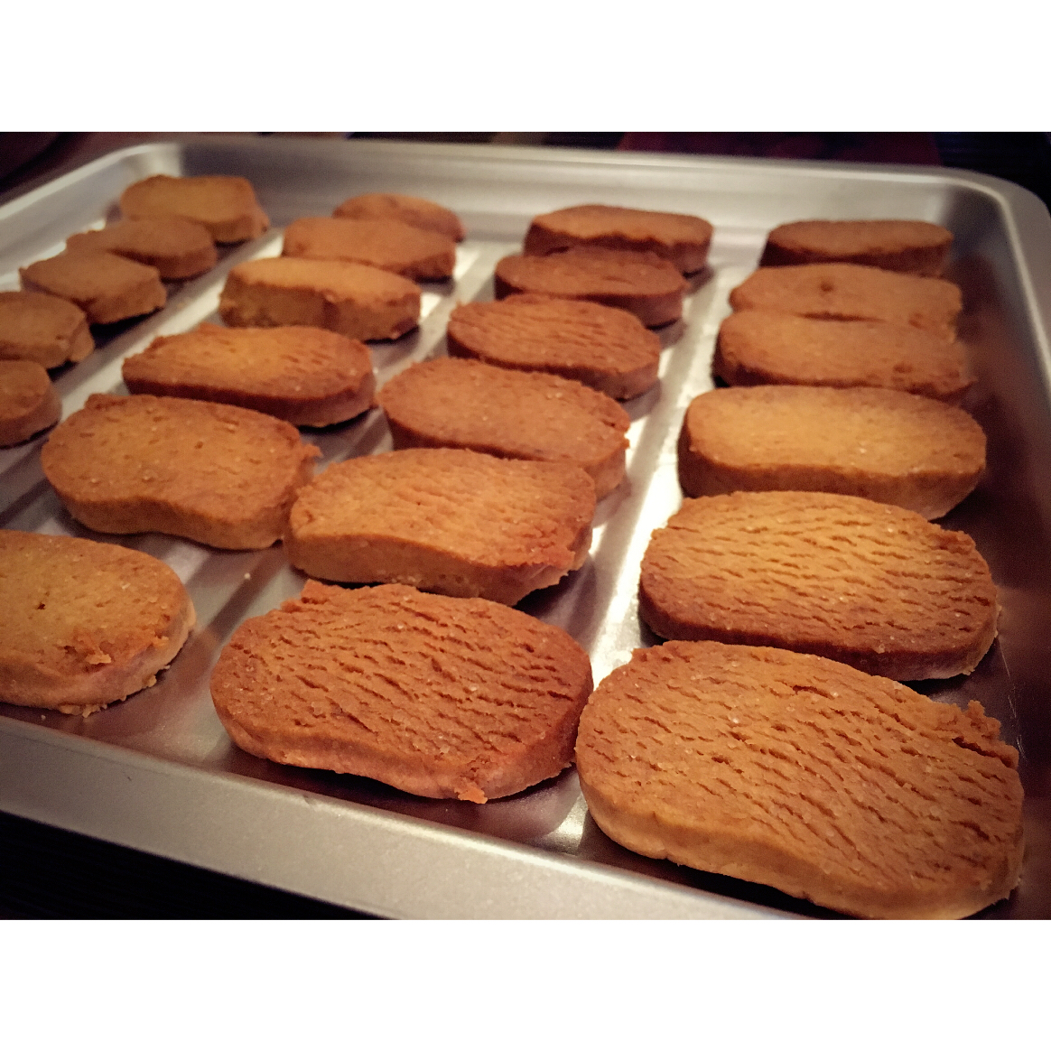 【炼乳脆饼•硬】非常简单的硬饼干