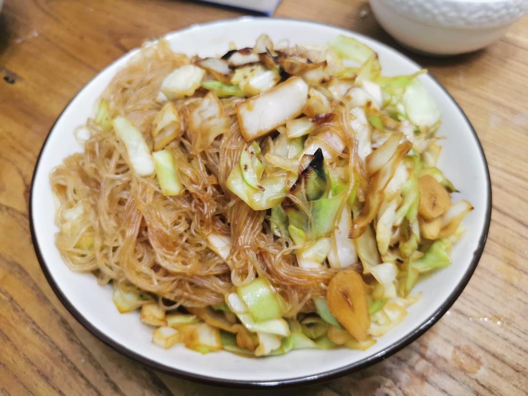 包菜粉丝（粉丝炒包菜）