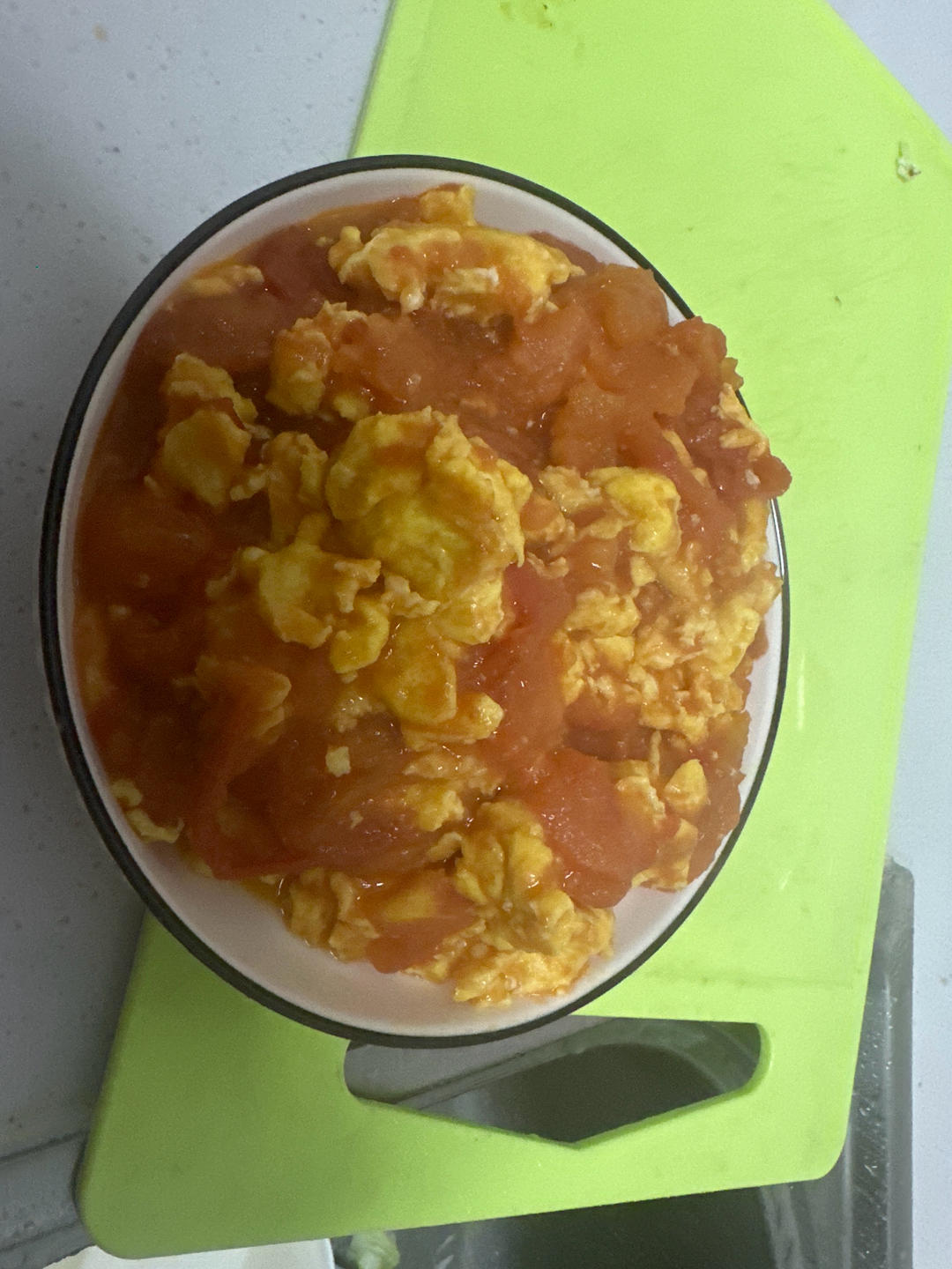 超嫩滑的番茄炒蛋