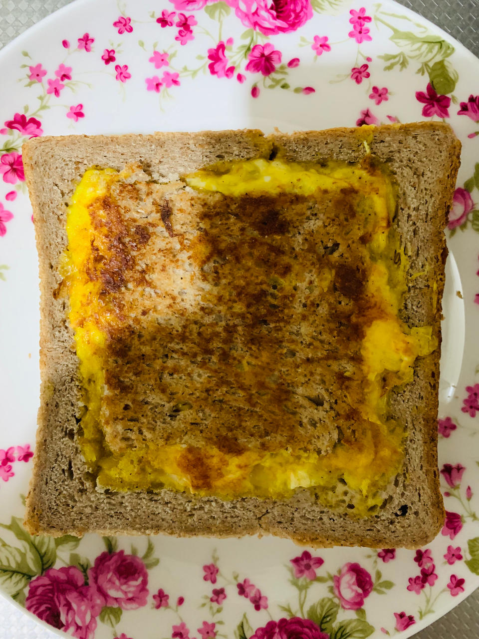 芝士鸡蛋面包片