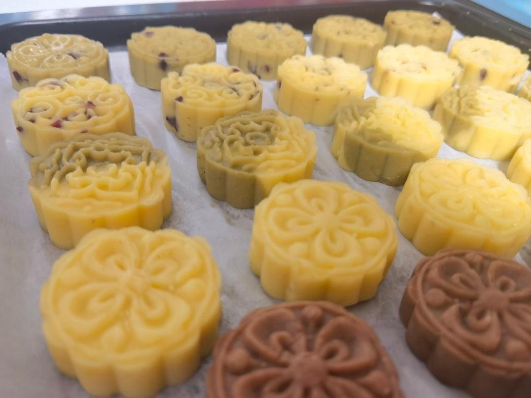 奶香绿豆糕（无豆腥味，超快手不麻烦）