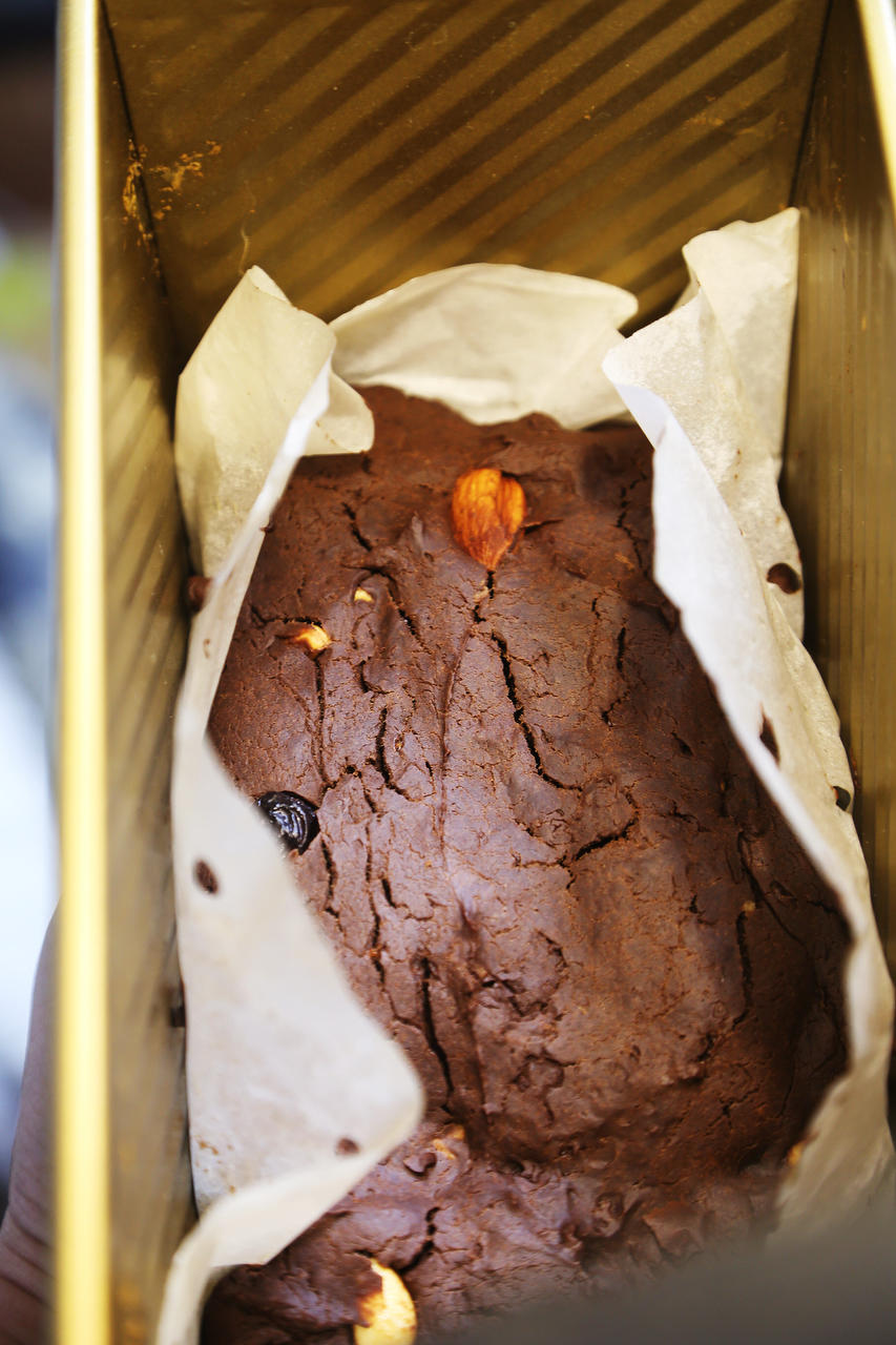 无蛋无糖无黄油巧克力核桃蛋糕