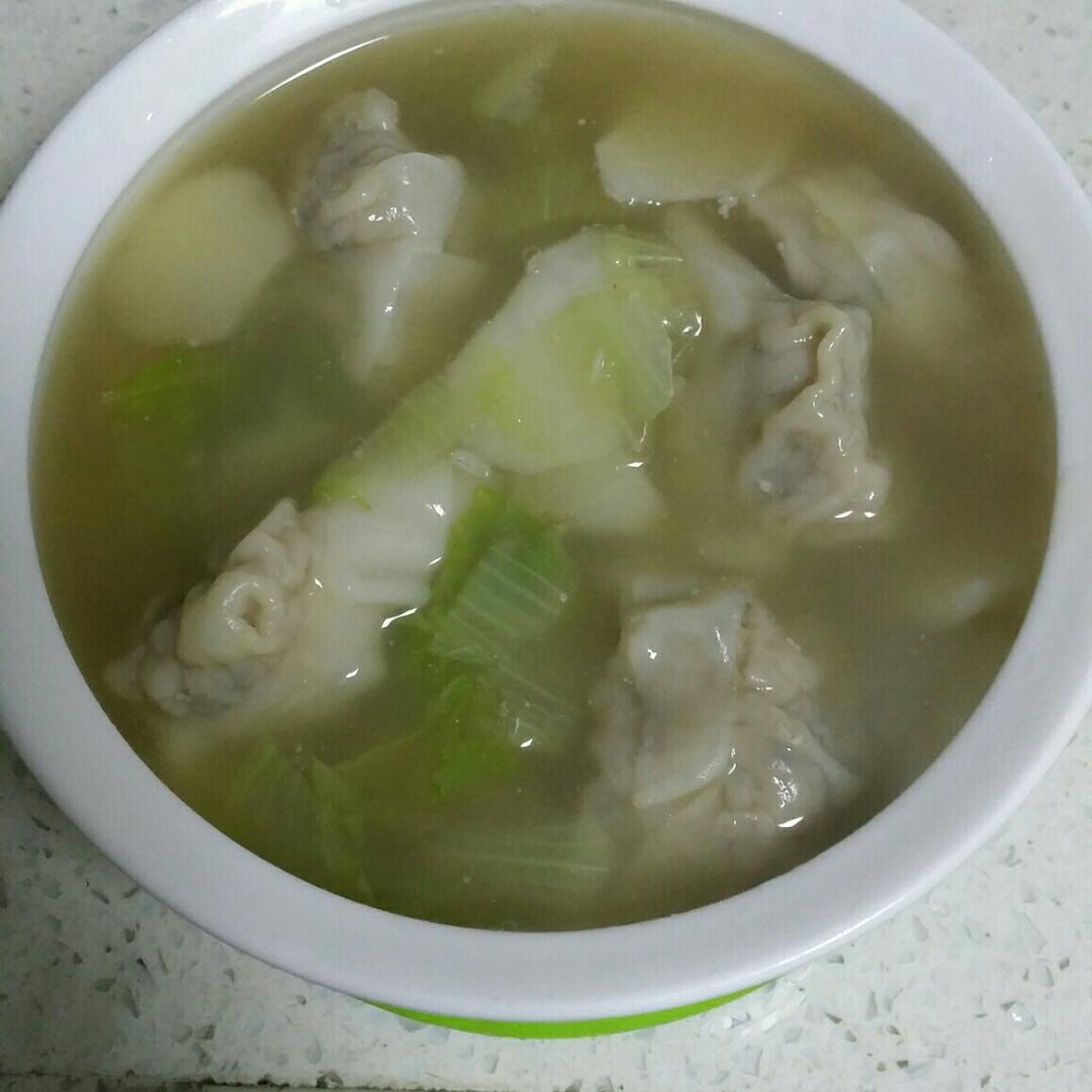 上海菜肉馄饨
