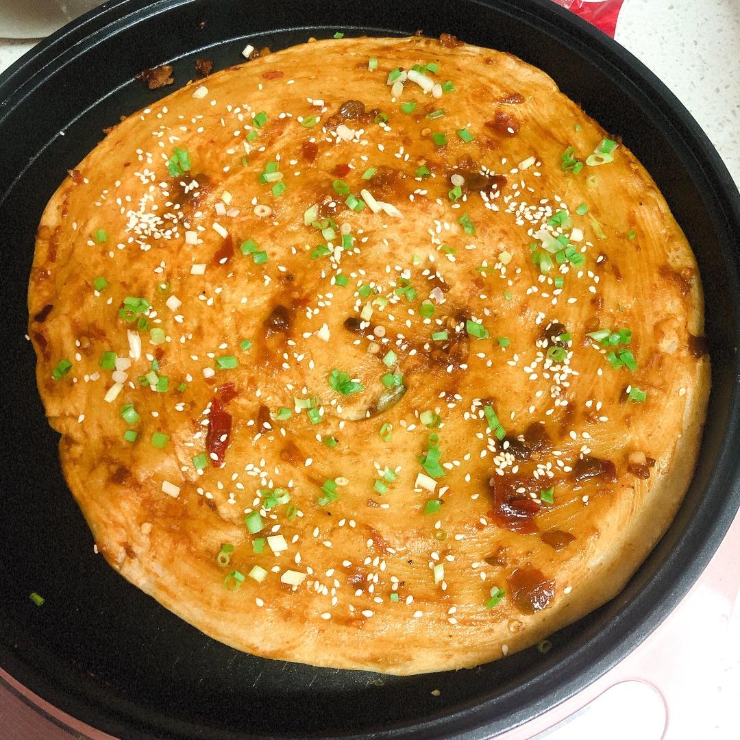 酥的掉渣的酱香饼，老公说都可以开店啦