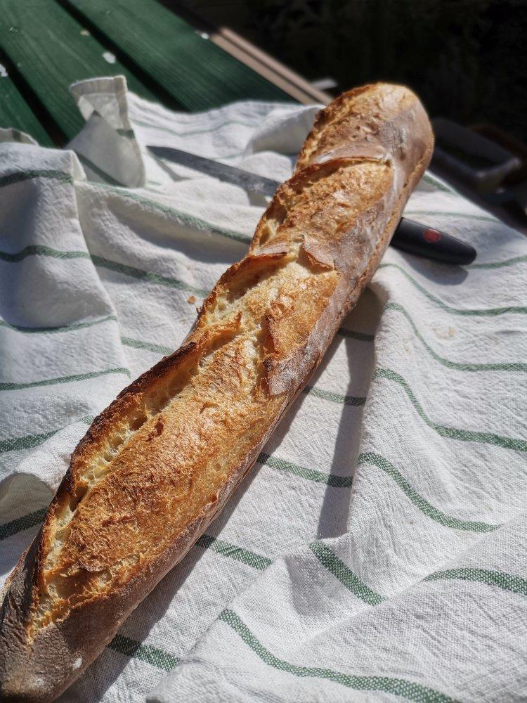 家用烤箱之简单的手揉法棍（全程动态示例）