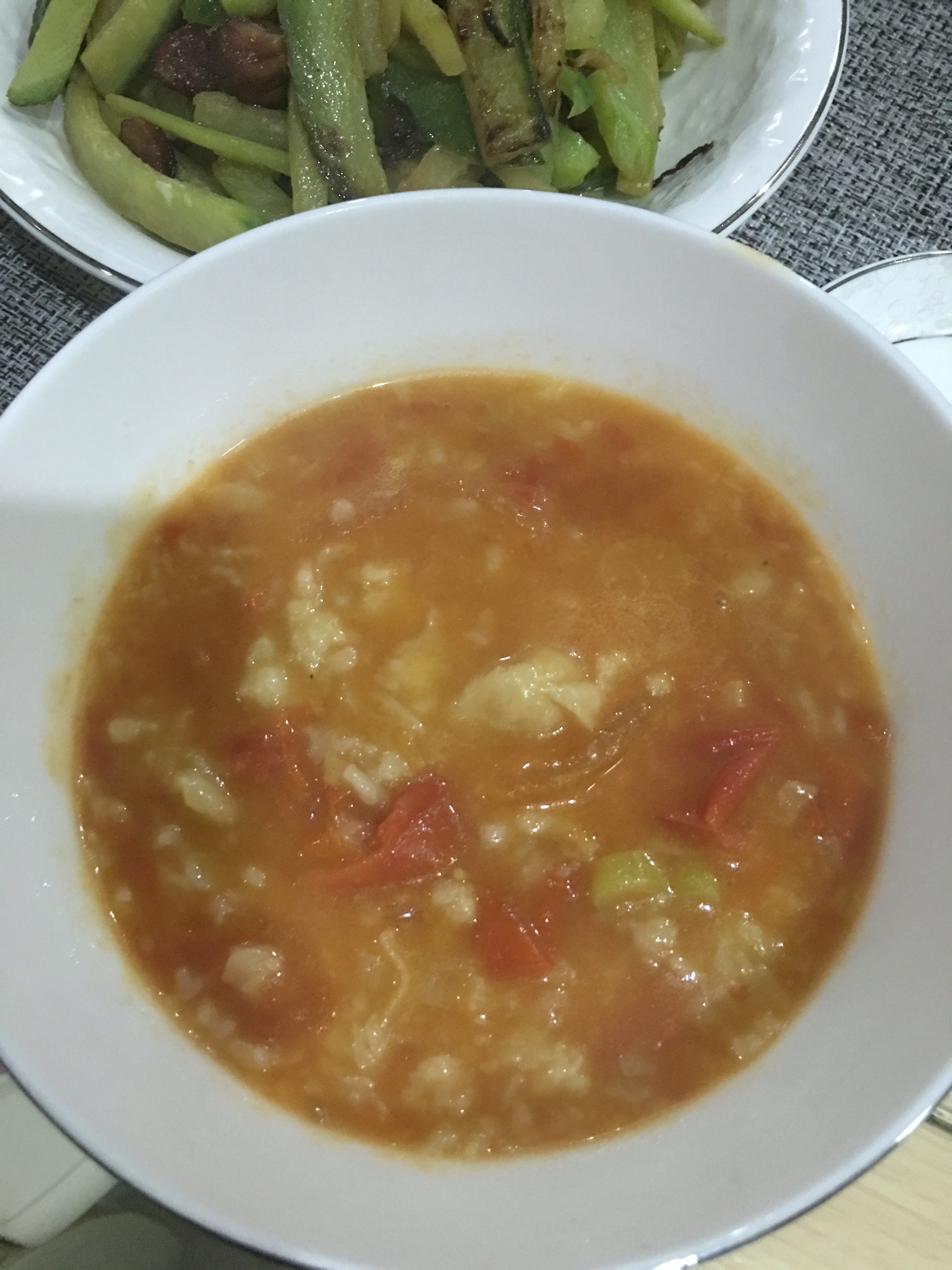 西红柿面疙瘩汤的做法