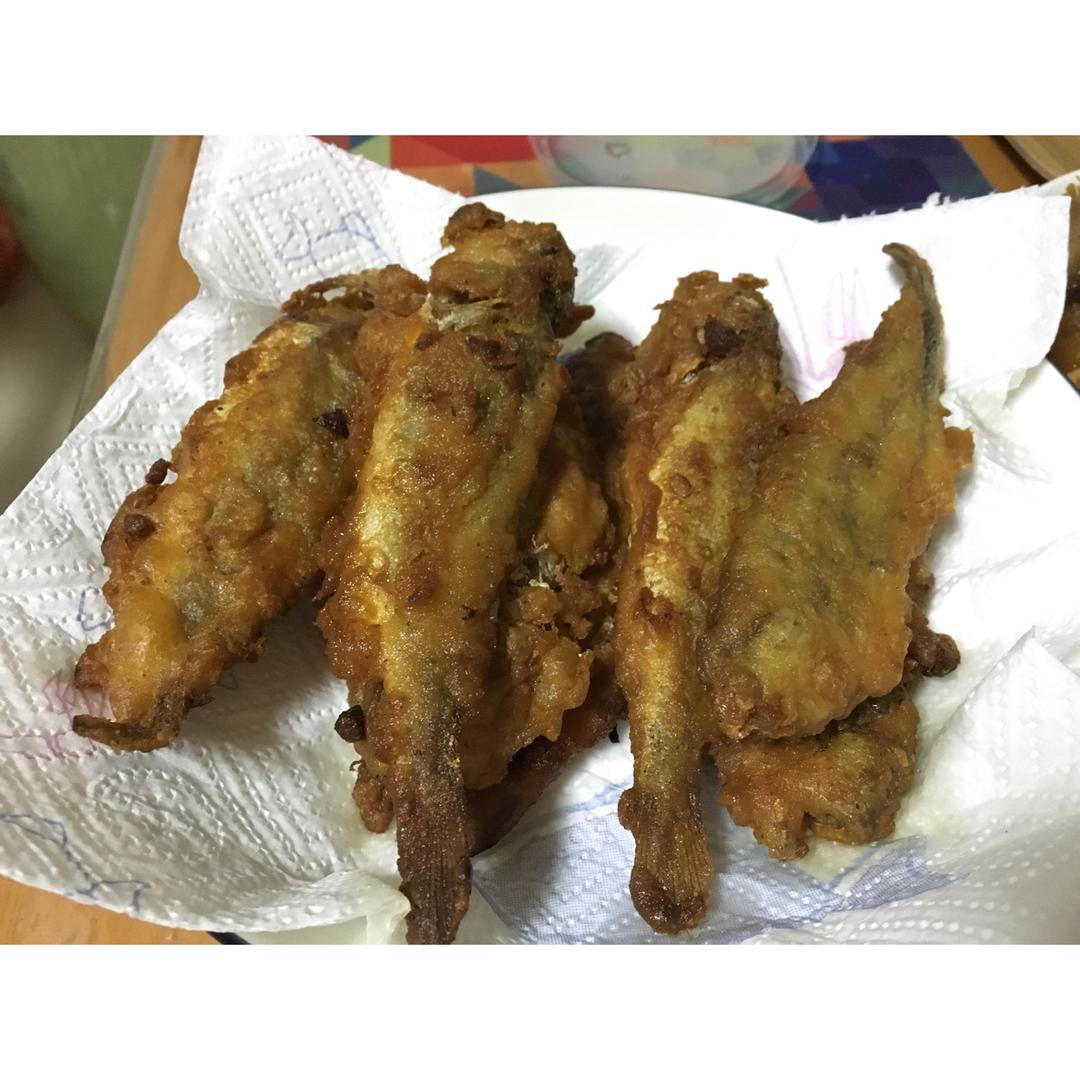 酥炸小黄花鱼