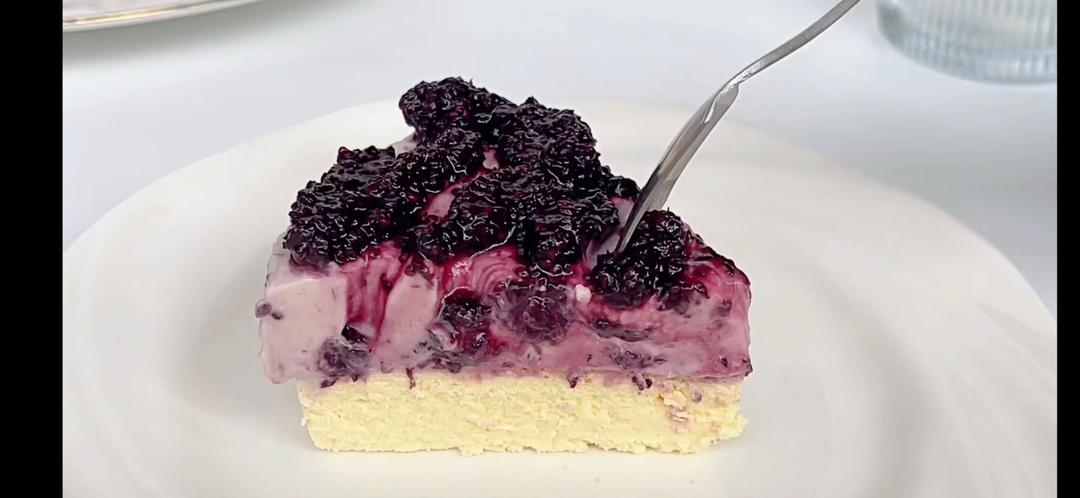 桑葚双层芝士的做法