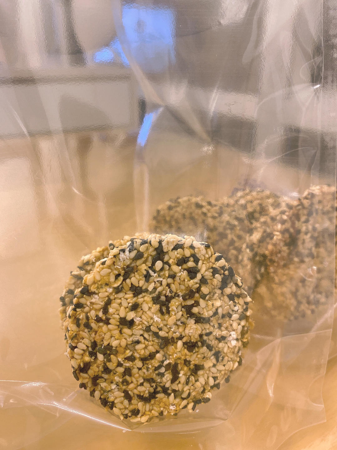 芝麻燕麦薄脆饼