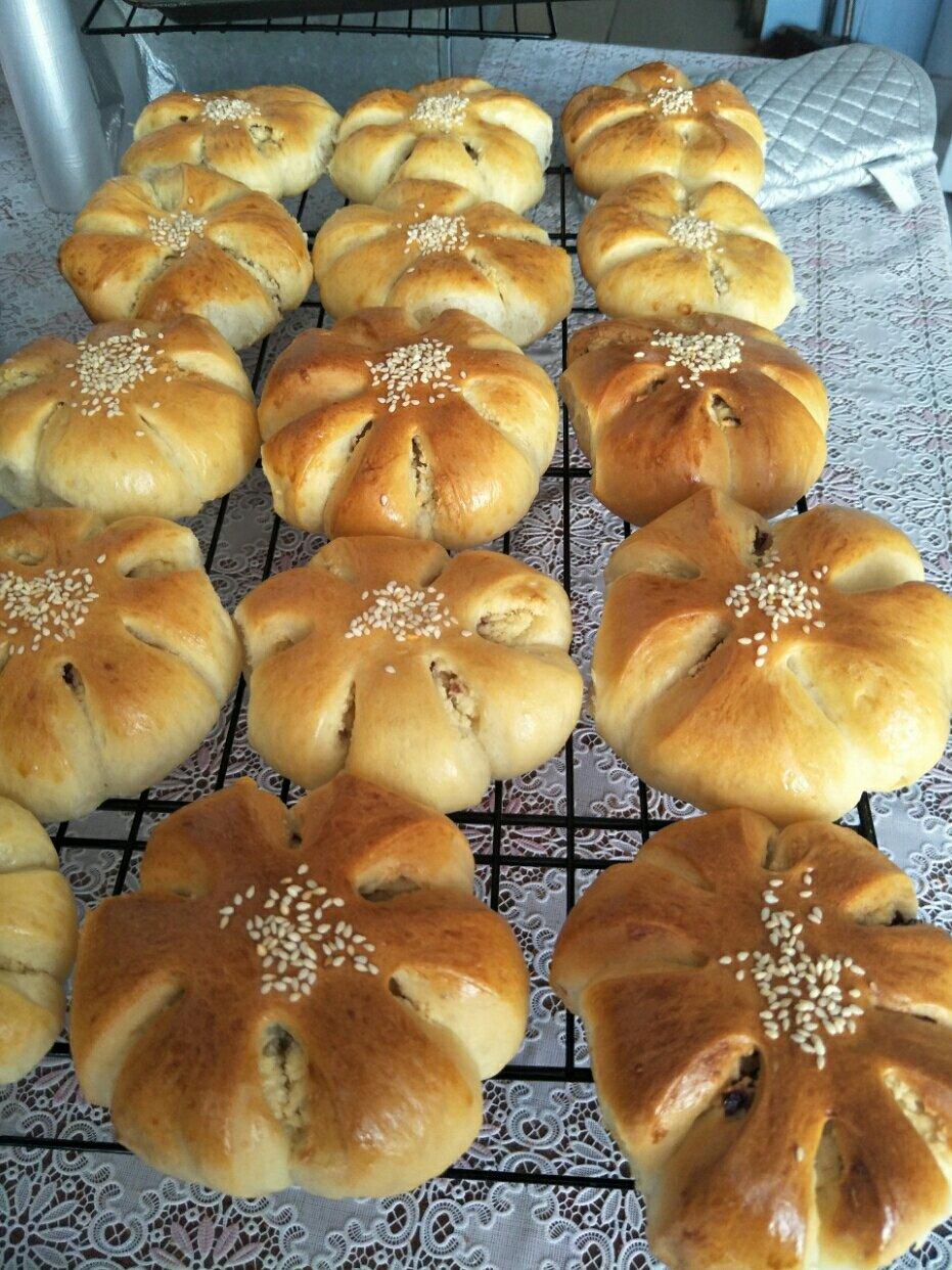 普通面粉做的柔软小餐包