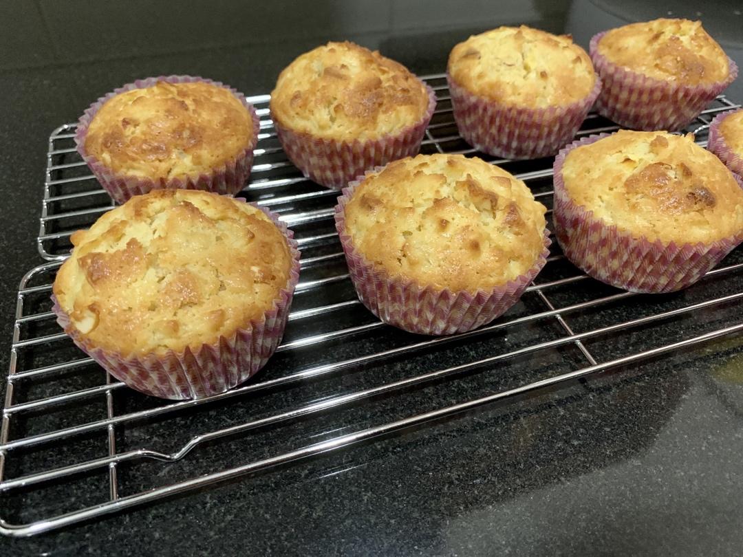 会爆浆的蓝莓玛芬蛋糕