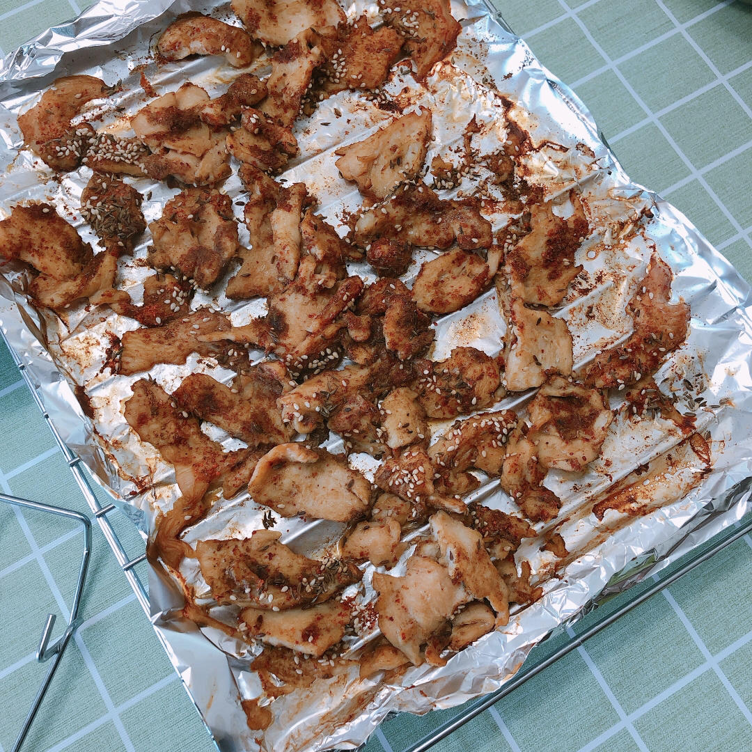 烤鸡胸肉（家庭烤箱版）
