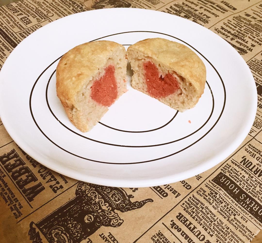 情人节心机马芬蛋糕【360°无死角】