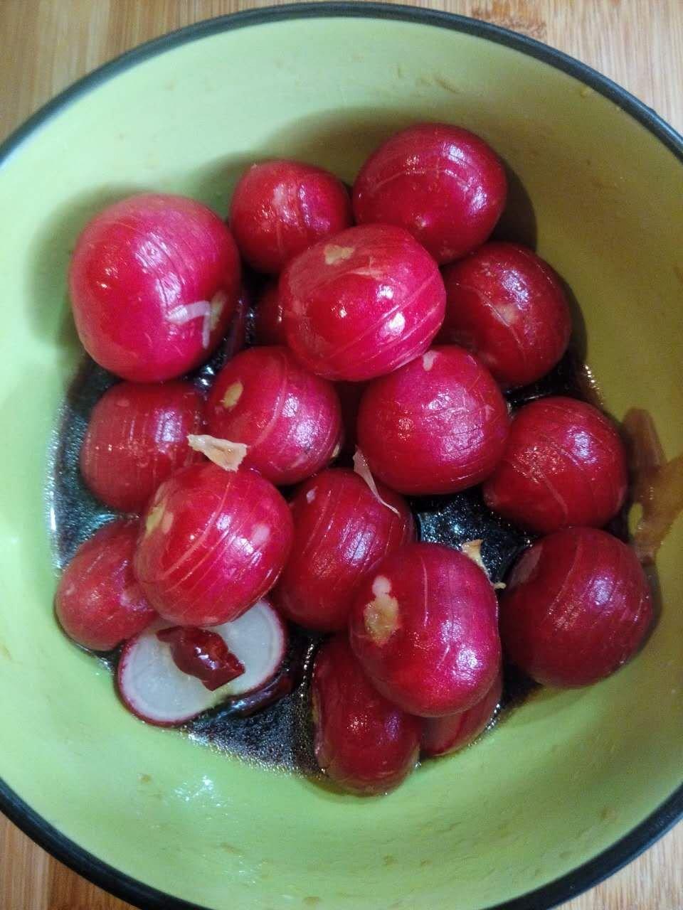 专业厨师123做的爽口樱桃萝卜