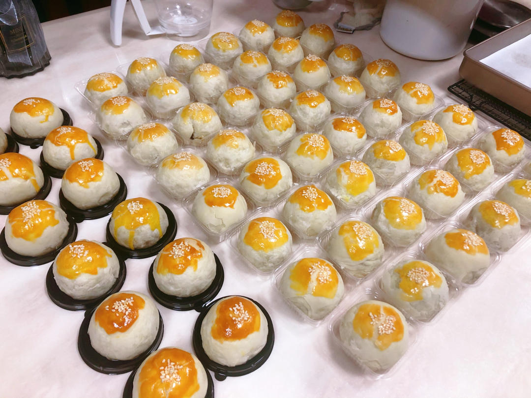 用了七年的方子-蛋黄酥