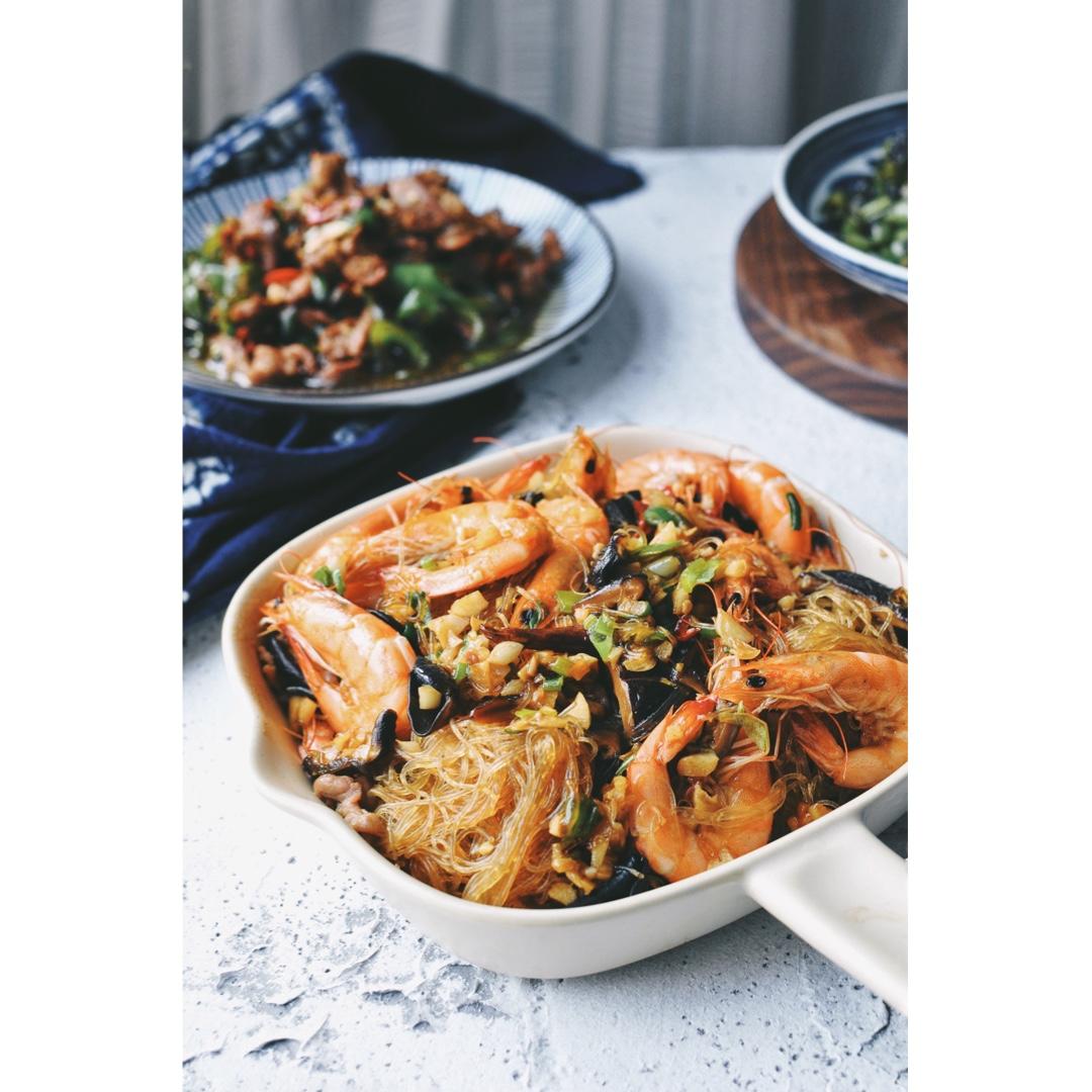 不用海鲜的海鲜粉丝煲