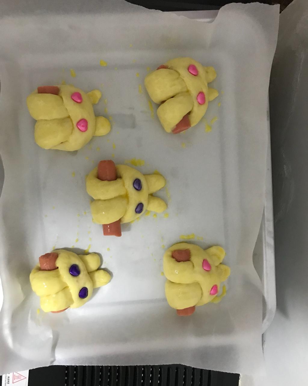 可爱兔子面包