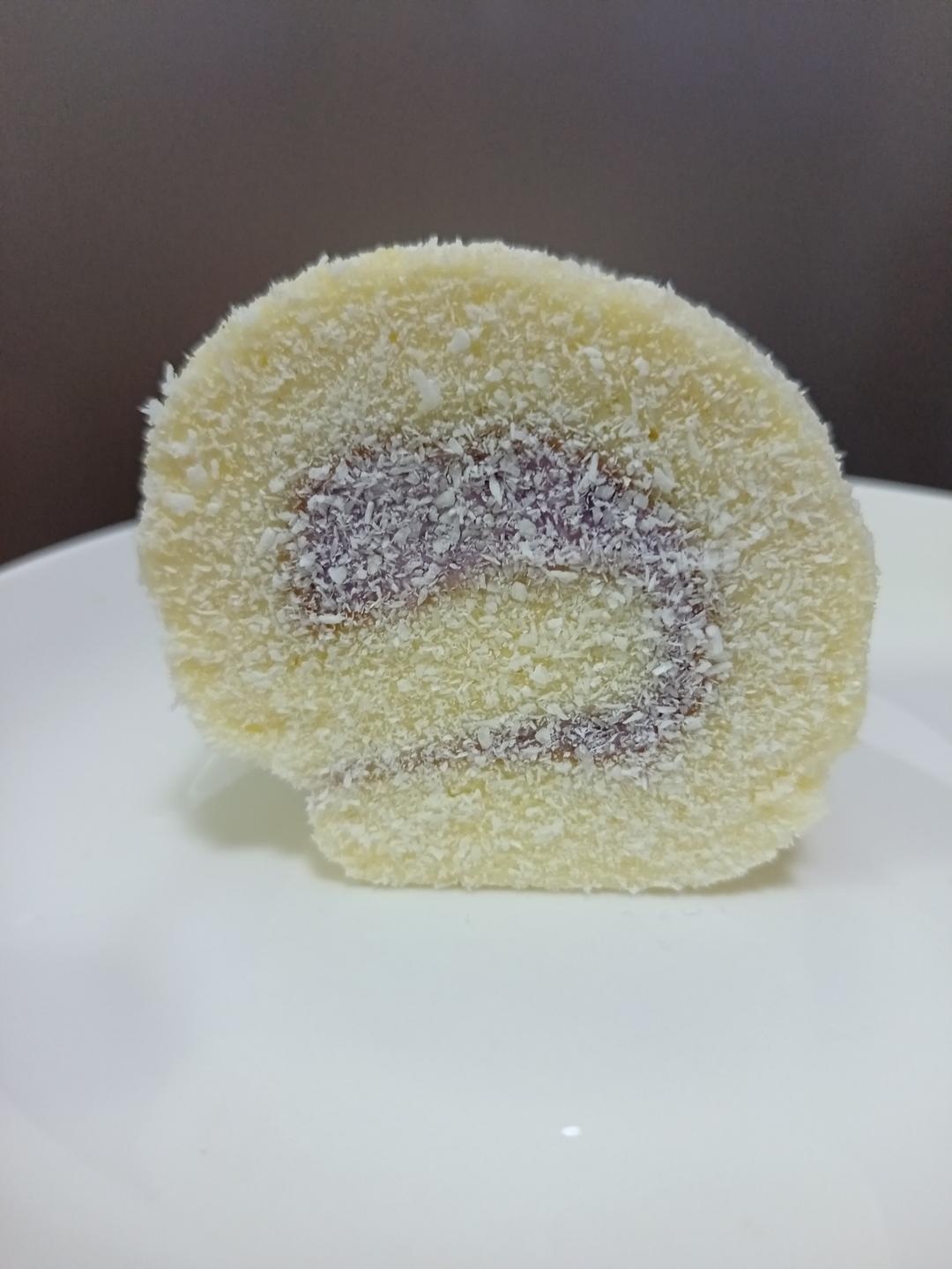 芋泥蛋糕卷（附芋泥做法）