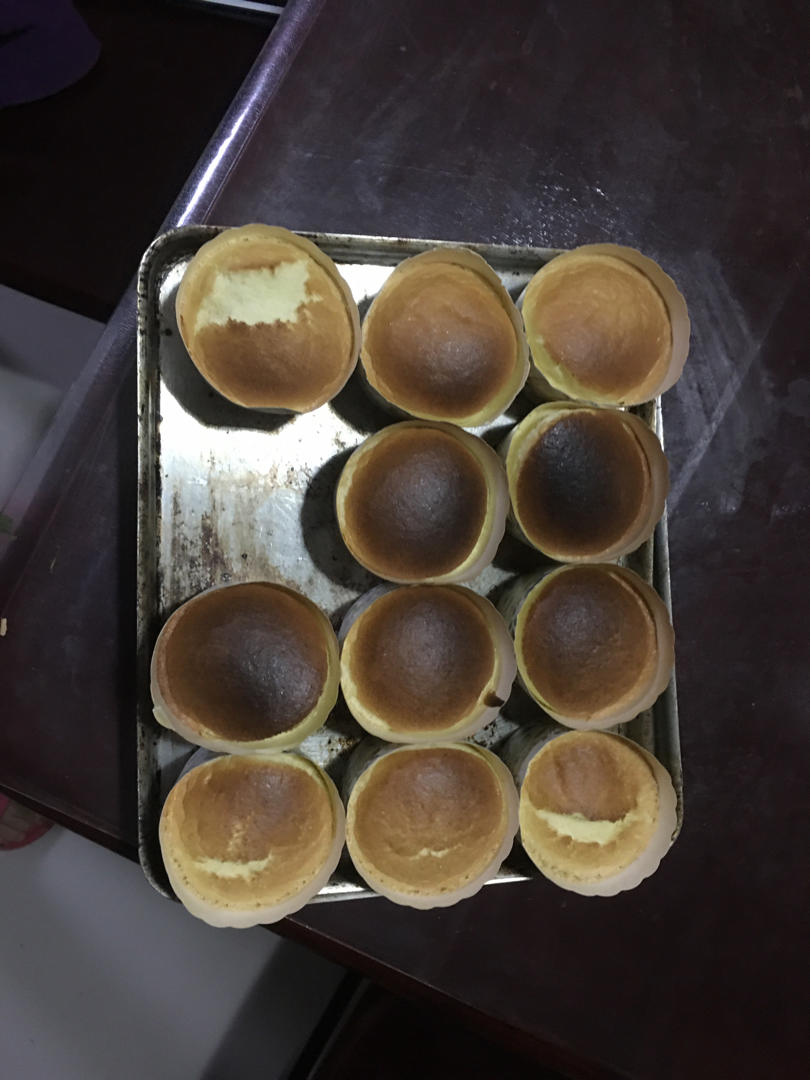 纸杯蛋糕 8寸戚风蛋糕的量