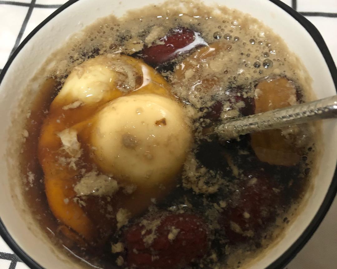 红糖水煮鸡蛋红枣