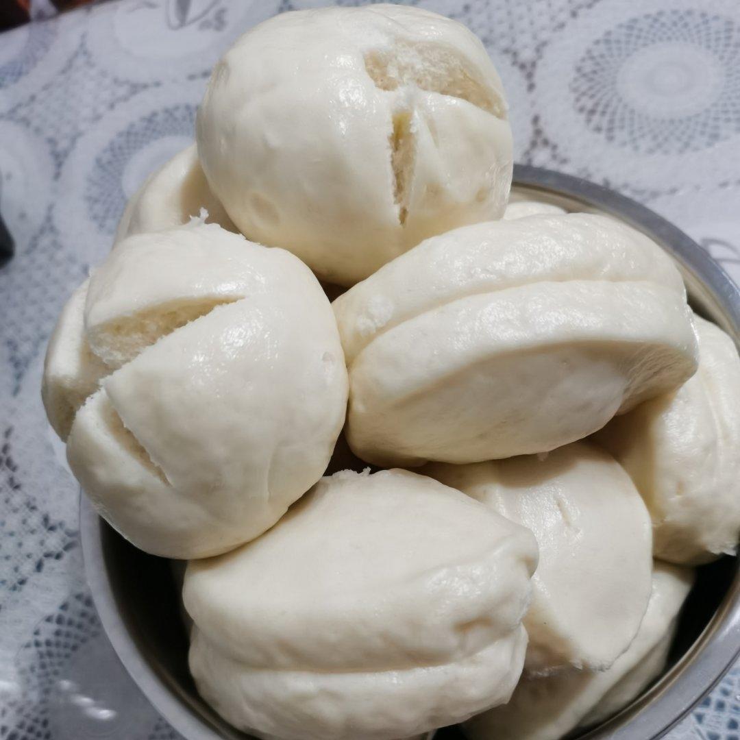 有着面包口感的红糖馒头（一次发酵）