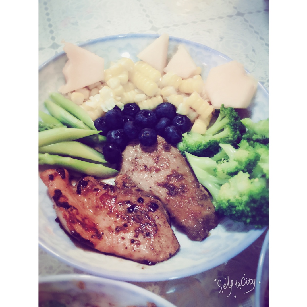 香煎鸡胸肉